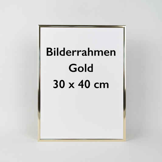 Bilderrahmen 30x40 Gold