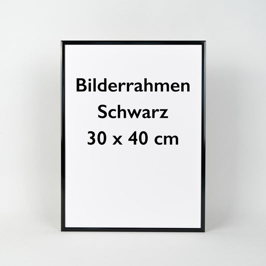 Bilderrahmen 30x40 Schwarz